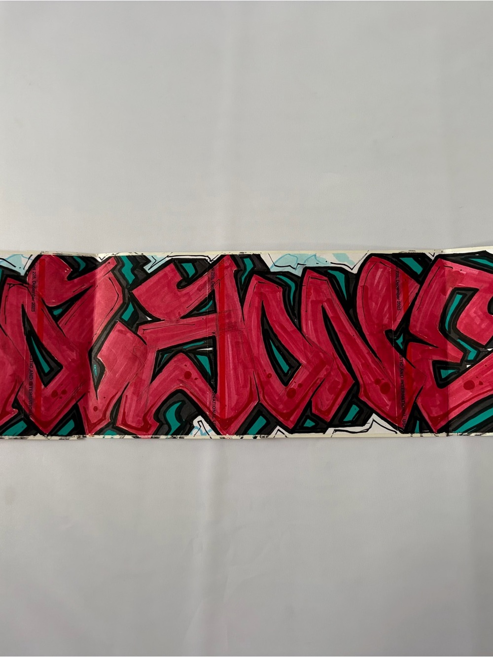 Original hand drawn graffiti art wild style kaws futura 2000 banksy supreme